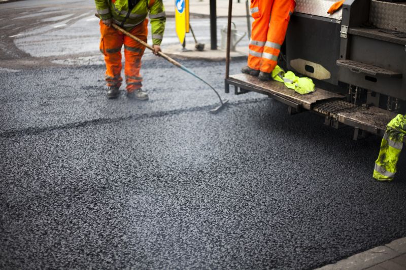 Commercial Asphalt Service detail