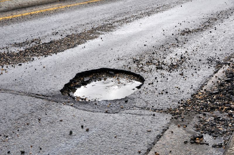 Commercial Pothole Repair detail